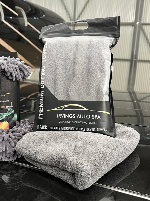 Irvings Auto Spa Premium Car Drying Microfiber Chamois Towel