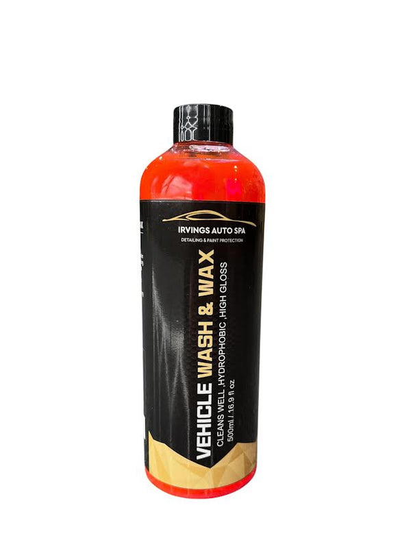 Irvings Auto Spa Vehicle Shampoo Concentrate
